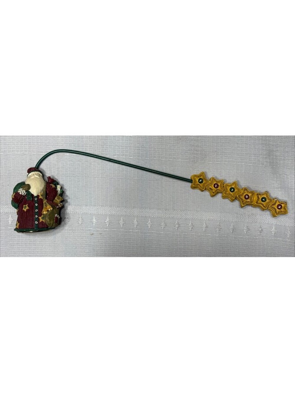 VTG Candle Snuffer,Santa,Christmas,Stars,Santa Claus,Candle Accessory,Christmas
